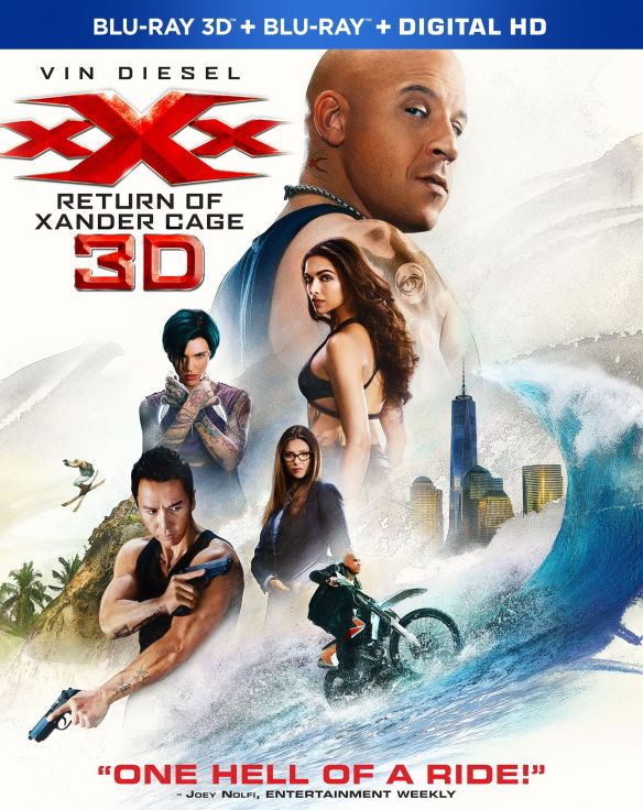  xXx: Return of Xander Cage [3D] [Blu-ray] [Blu-ray/Blu-ray 3D] [2017]