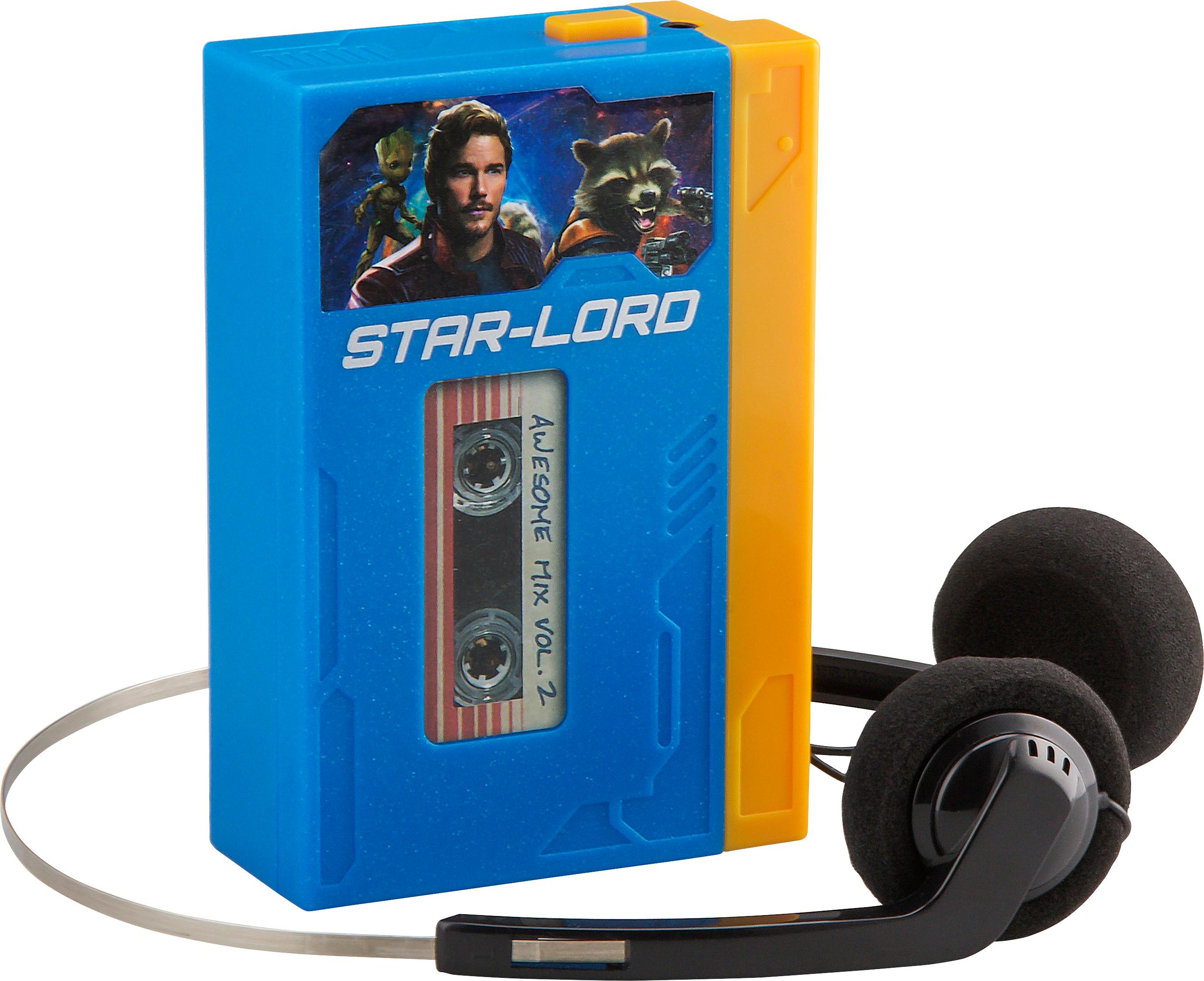 NEW Marvel Guardians of the Galaxy Vol 2 STAR-LORD Mini MP3 Boombox & Headphones 