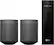 Front. LG - 120W Wireless Surround Sound Speaker Kit - works with select LG soundbars - Black.