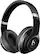 Left. Beats - Geek Squad Certified Refurbished Beats Studio Wireless Noise Cancelling Over-the-Ear Headphones - Gloss Black.