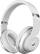 Left. Beats - Geek Squad Certified Refurbished Beats Studio Wireless Noise Cancelling Over-the-Ear Headphones - Gloss White.
