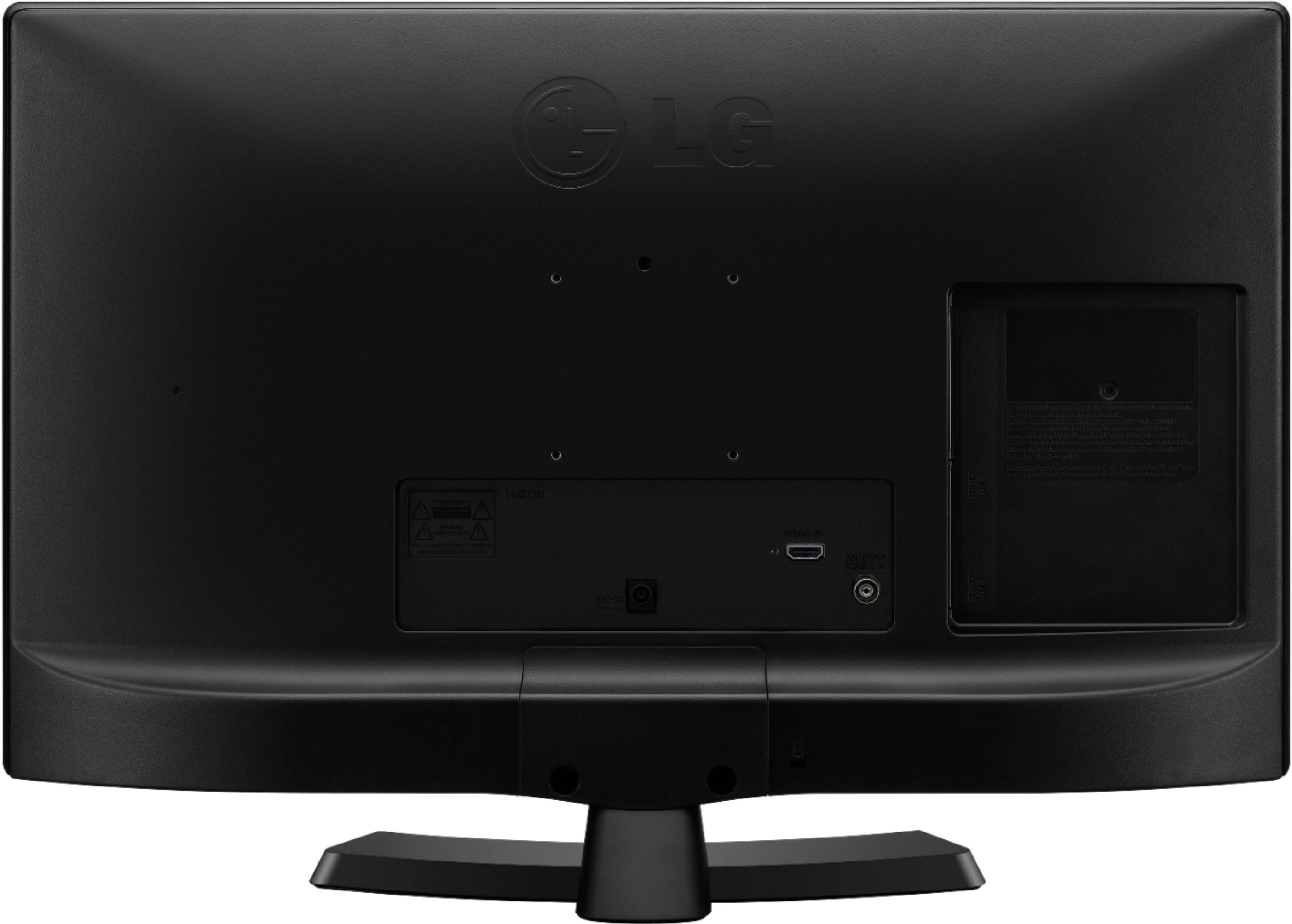 Back View: OSP Designs - Benton TV Console - Brown