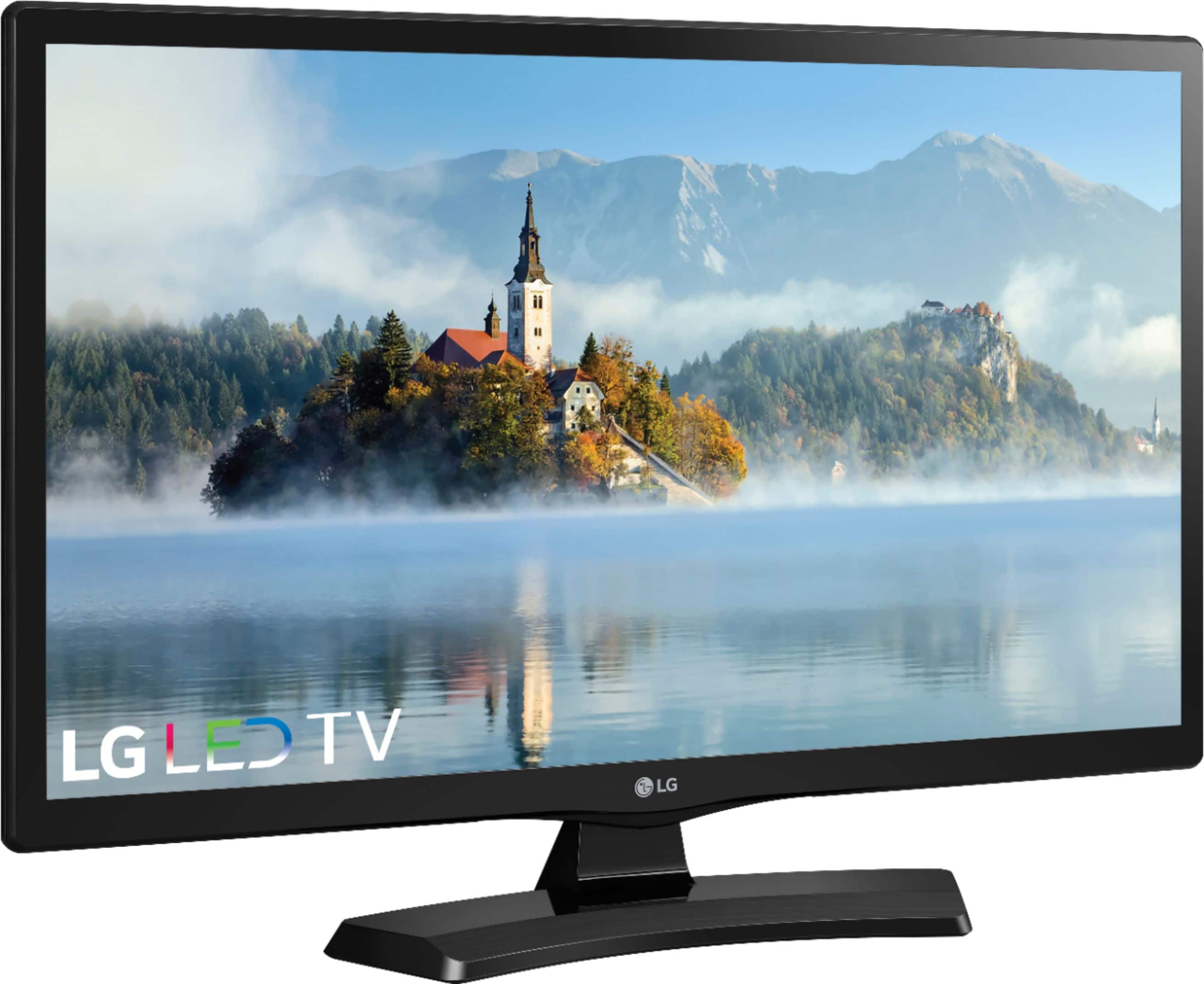 Angle. LG - 24" Class LED HD TV - Black.