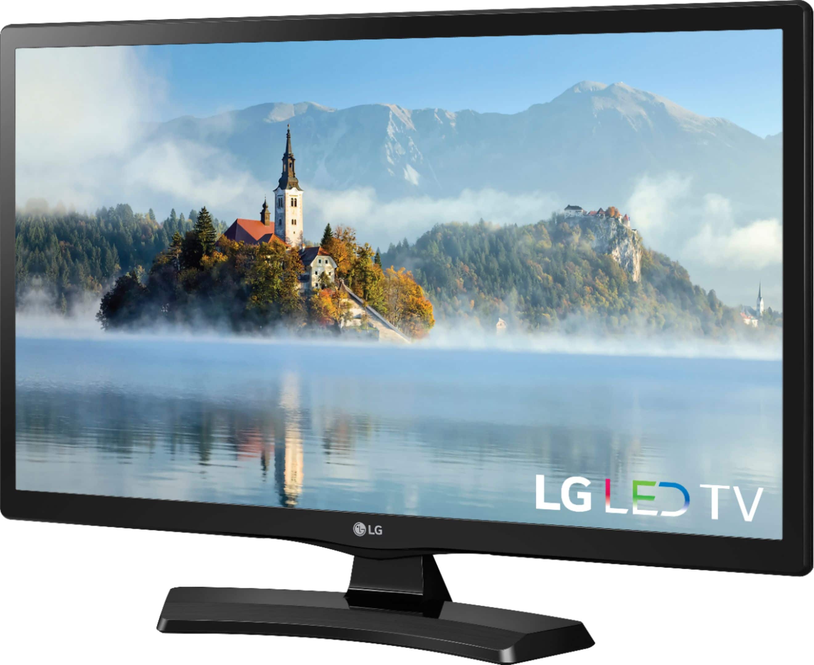 Left. LG - 24" Class LED HD TV - Black.
