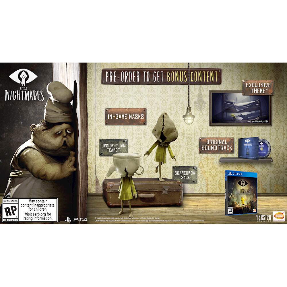  Little Nightmares: Six Edition - PlayStation 4 : Movies & TV