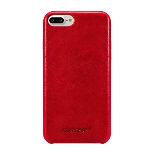 JISONCASE - Case for Apple® iPhone® 7 Plus - Red - Larger Front