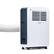 Alt View 22. NewAir - 425 Sq. Ft. Portable Air Conditioner, 12,000 BTUs (7,700 BTU, DOE), Easy Setup Window Venting Kit and Remote Control - White.