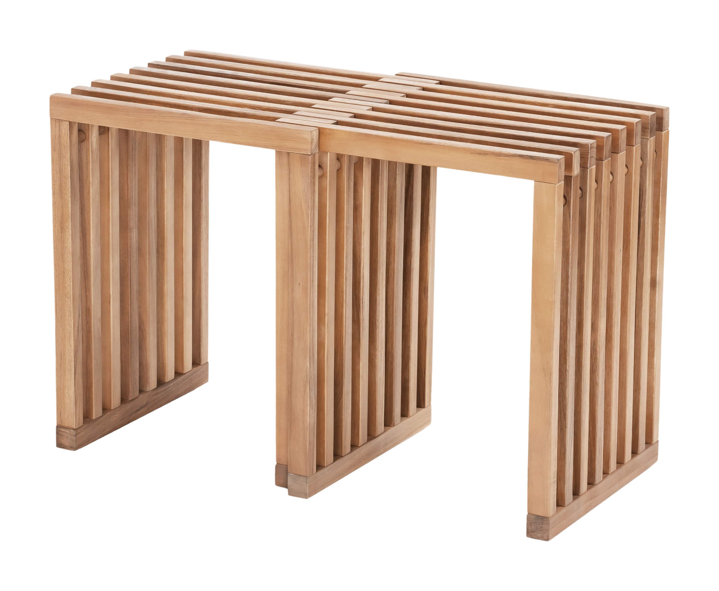 Hivvago - Riviera Extendable Stool (Set of 2) - Natural