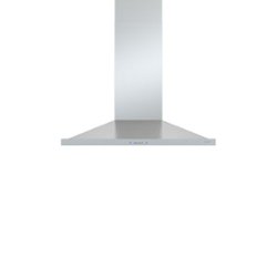 Zephyr - Anzio 30 in. 600 CFM Wall Mount Range Hood with LED Light - Stainless Steel - Front_Zoom