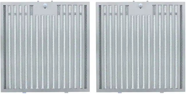 Front. Zephyr - Hybrid Baffle Filter Kit for Range Hoods - Stainless Steel.