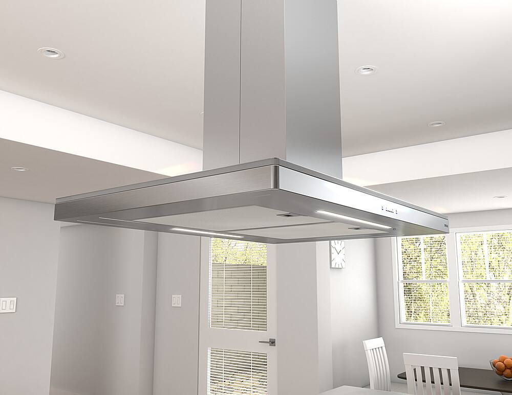 Customer Reviews Zephyr Luce 36 in. 600 CFM Island Mount Range Hood