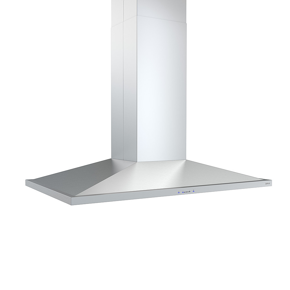 Left View: Thermador - PROFESSIONAL SERIES 42" Externally Vented Range Hood - Stainless steel