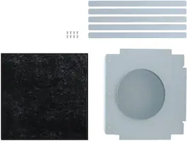 Zephyr - Recirculating Kit for Anzio Island Range Hood - Black