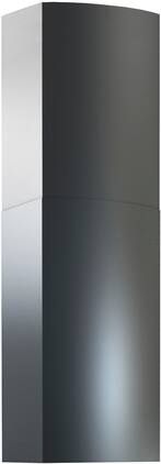 Zephyr - Duct Cover Extension for ZSA - Black Stainless Steel