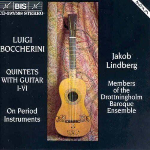 LUIGI BOCCERINI  
QUINTETS WITH GUITAR I-VI  
On Period Instruments  

Jakob Lindberg  
Members of the Drottningholm Baroque Ensemble  

BIS D-597/598 STEREO  
CD-597/598 STEREO