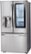 Angle Zoom. LG - 29.6 Cu. Ft. French InstaView Door-in-Door Smart Wi-Fi Enabled Refrigerator - Stainless steel.