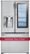 Front Zoom. LG - 29.6 Cu. Ft. French InstaView Door-in-Door Smart Wi-Fi Enabled Refrigerator - Stainless steel.