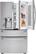 Alt View 1. LG - 29.7 Cu. Ft. 4-Door French InstaView Door-in-Door Smart Wi-Fi Enabled Refrigerator - Stainless Steel.