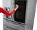 Alt View 3. LG - 29.7 Cu. Ft. 4-Door French InstaView Door-in-Door Smart Wi-Fi Enabled Refrigerator - Stainless Steel.