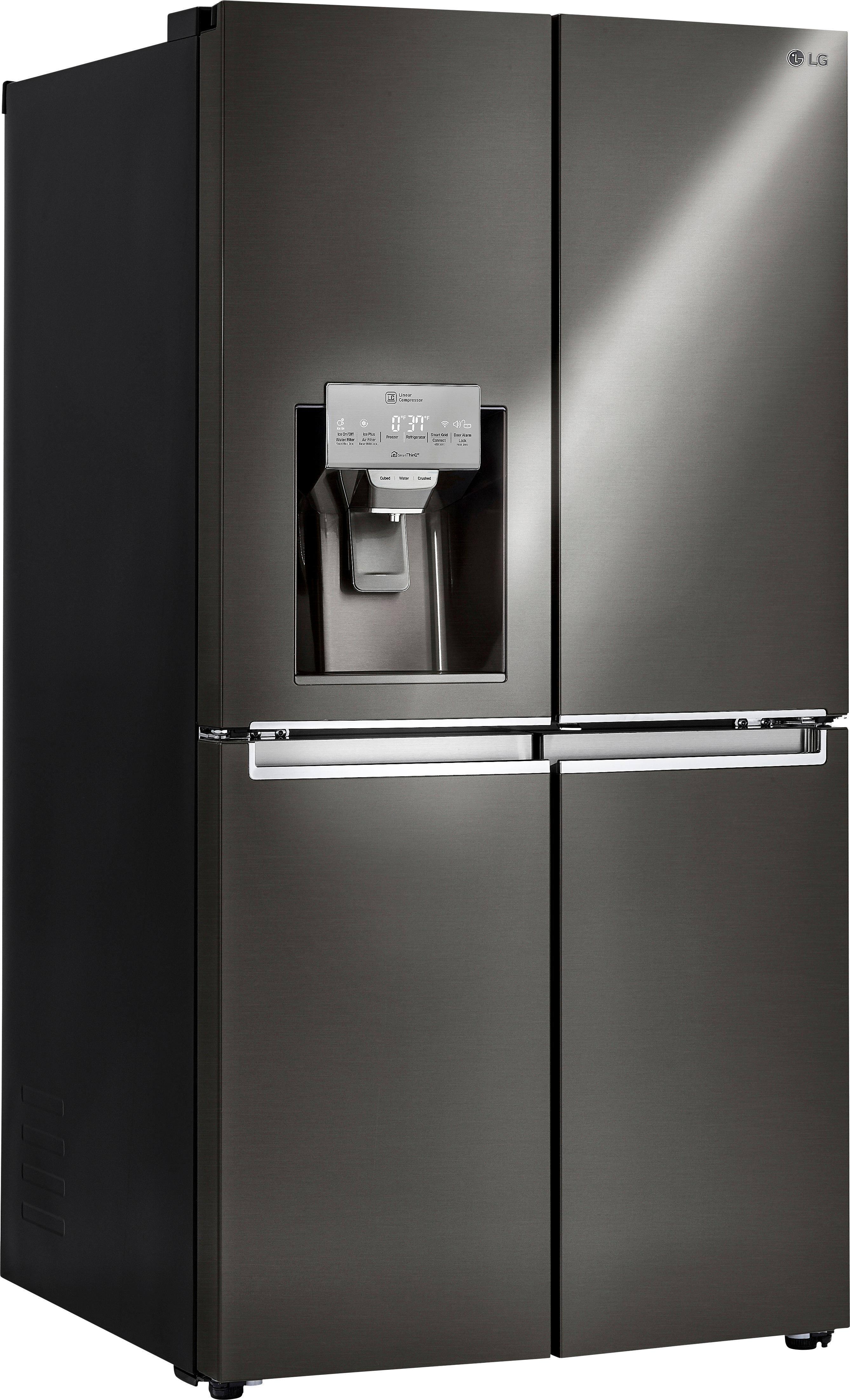 Best Buy Lg 22 7 Cu Ft 4 Door French Door In Door Counter Depth