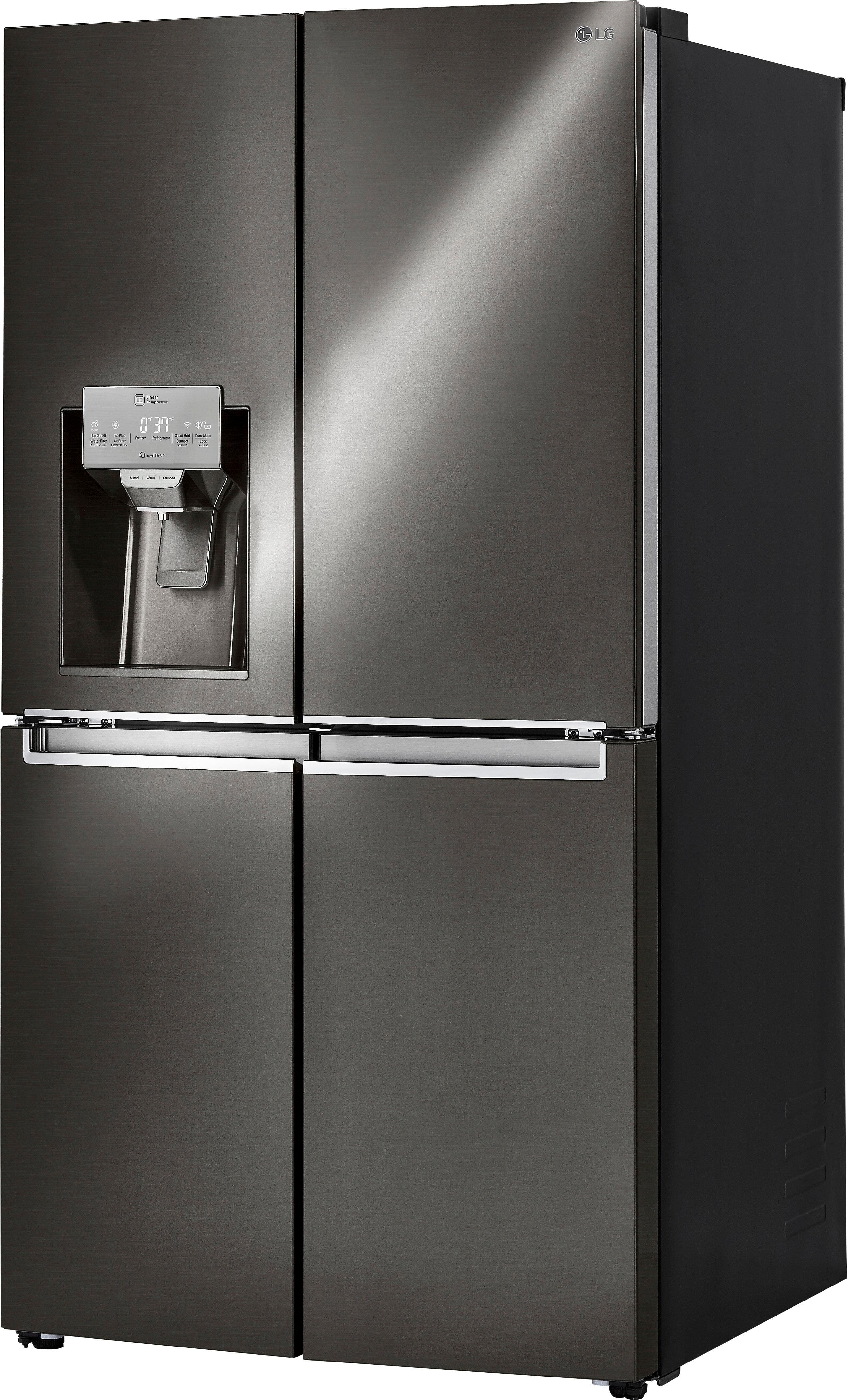 Lg 22 7 Cu Ft 4 Door Counter Depth French Door Refrigerator at Lena