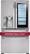 Alt View 15. LG - 22.5 Cu. Ft. French InstaView Door-in-Door Counter-Depth 4-Door Refrigerator with WiFi - Stainless Steel.