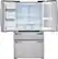 Alt View 3. LG - 22.5 Cu. Ft. French InstaView Door-in-Door Counter-Depth 4-Door Refrigerator with WiFi - Stainless Steel.