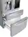 Alt View 5. LG - 22.5 Cu. Ft. French InstaView Door-in-Door Counter-Depth 4-Door Refrigerator with WiFi - Stainless Steel.