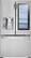 Alt View 19. LG - 23.5 Cu. Ft. French InstaView Door-in-Door Counter-Depth Smart Wi-Fi Enabled Refrigerator.