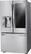 Left. LG - 23.5 Cu. Ft. French InstaView Door-in-Door Counter-Depth Smart Wi-Fi Enabled Refrigerator.