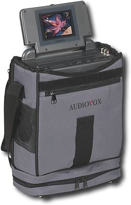 Angle Standard. Audiovox - Portable VCR Player with 4" TFT LCD Screen - Gray.