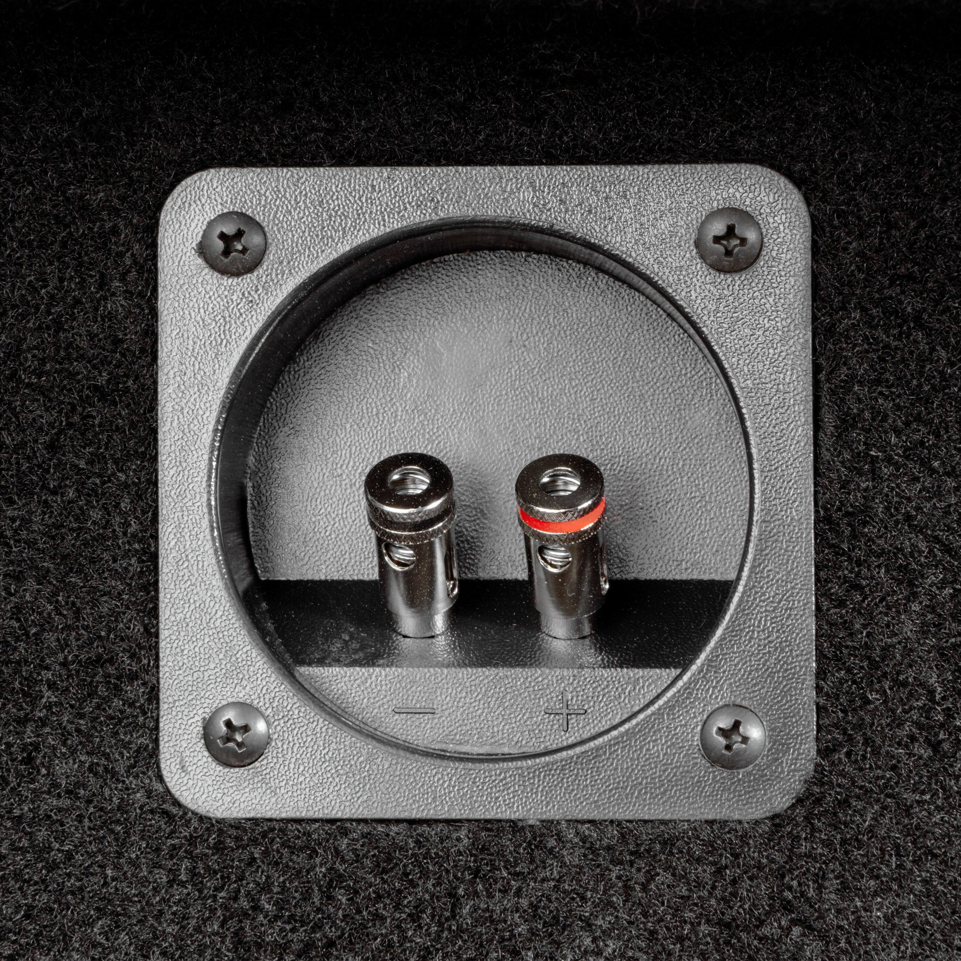 Alt View 3. NVX - VEGMSLVECG2S12S Custom Fit Single 12in Sealed Down-Firing Empty Sub Box for 2008-2013 Chevrolet Silverado and GMC Sierra.