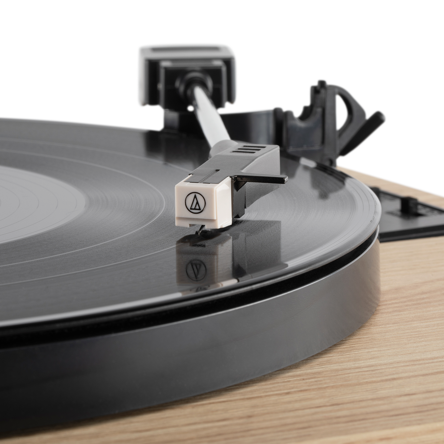 Alt View 12. Victrola - Victrola Harmony Bluetooth Turntable System with Speakers - Natural.
