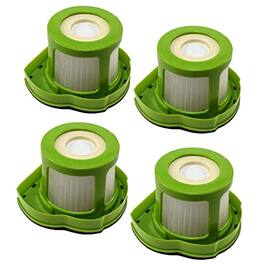 HQRP - 4-Pack Hand Vacuum Filter Set for Bissell 1782 Pet Hair Eraser, Replaces 1608653 1608654