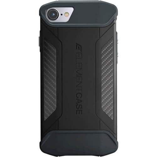 Element Case - Case for Apple® iPhone® 7 - Black - Larger Front