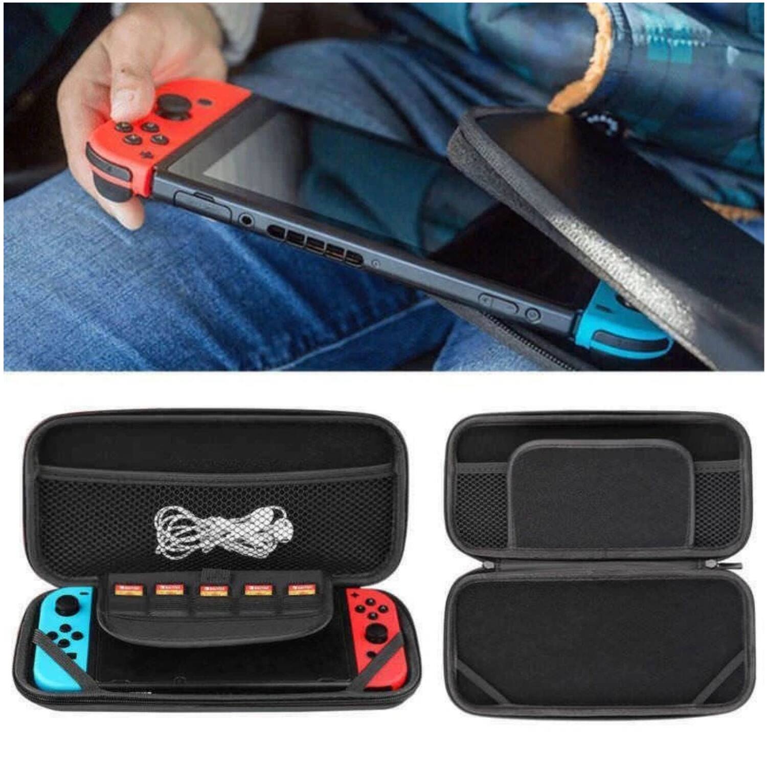 Angle. Stock Preferred - Nintendo Switch OLED Accessories Bundle.