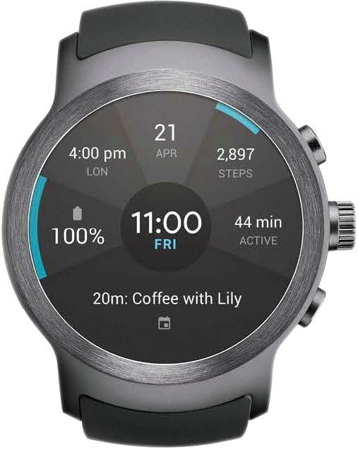 LG Watch Sport Smartwatch 45.4mm AT\u0026T 