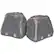 Front Standard. OSD Audio - Rock 2.0 20 W Home Audio Speaker System - Wireless Speaker(s) - Pack of 2 - Slate.
