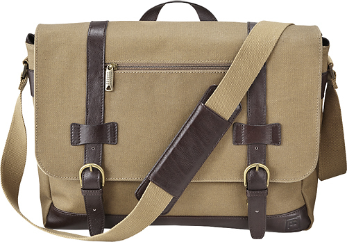 Best Buy: Platinum™ Laptop Messenger Bag Brown PT-MBC01