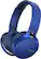 Angle. Sony - XB950B1 Extra Bass Wireless Over-the-Ear Headphones - Blue.