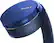Alt View 14. Sony - XB950B1 Extra Bass Wireless Over-the-Ear Headphones - Blue.