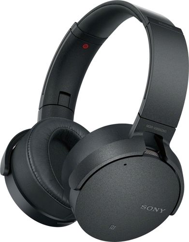 Sony - XB950N1 Extra Bass Wireless Noise Cancelling Over-the-Ear Headphones - Black was $249.99 now $50.99 (80.0% off)