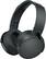 Angle. Sony - XB950N1 Extra Bass Wireless Noise Cancelling Over-the-Ear Headphones - Black.