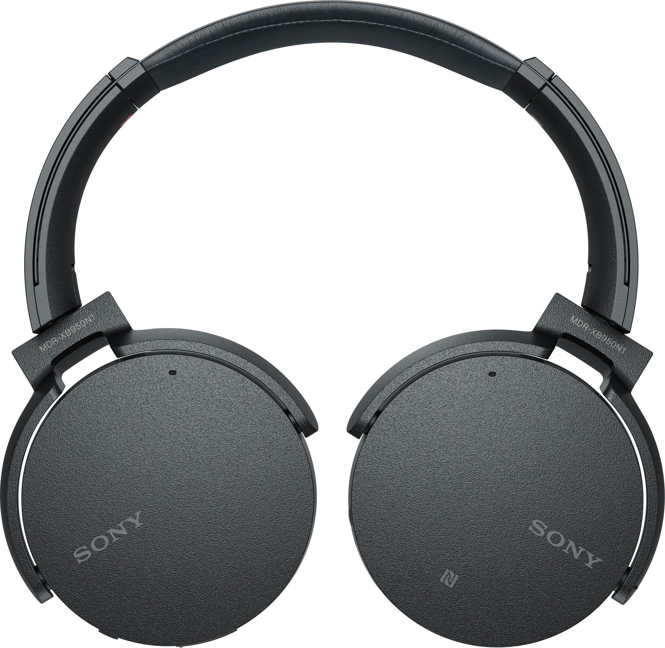 Alt View 12. Sony - XB950N1 Extra Bass Wireless Noise Cancelling Over-the-Ear Headphones - Black.