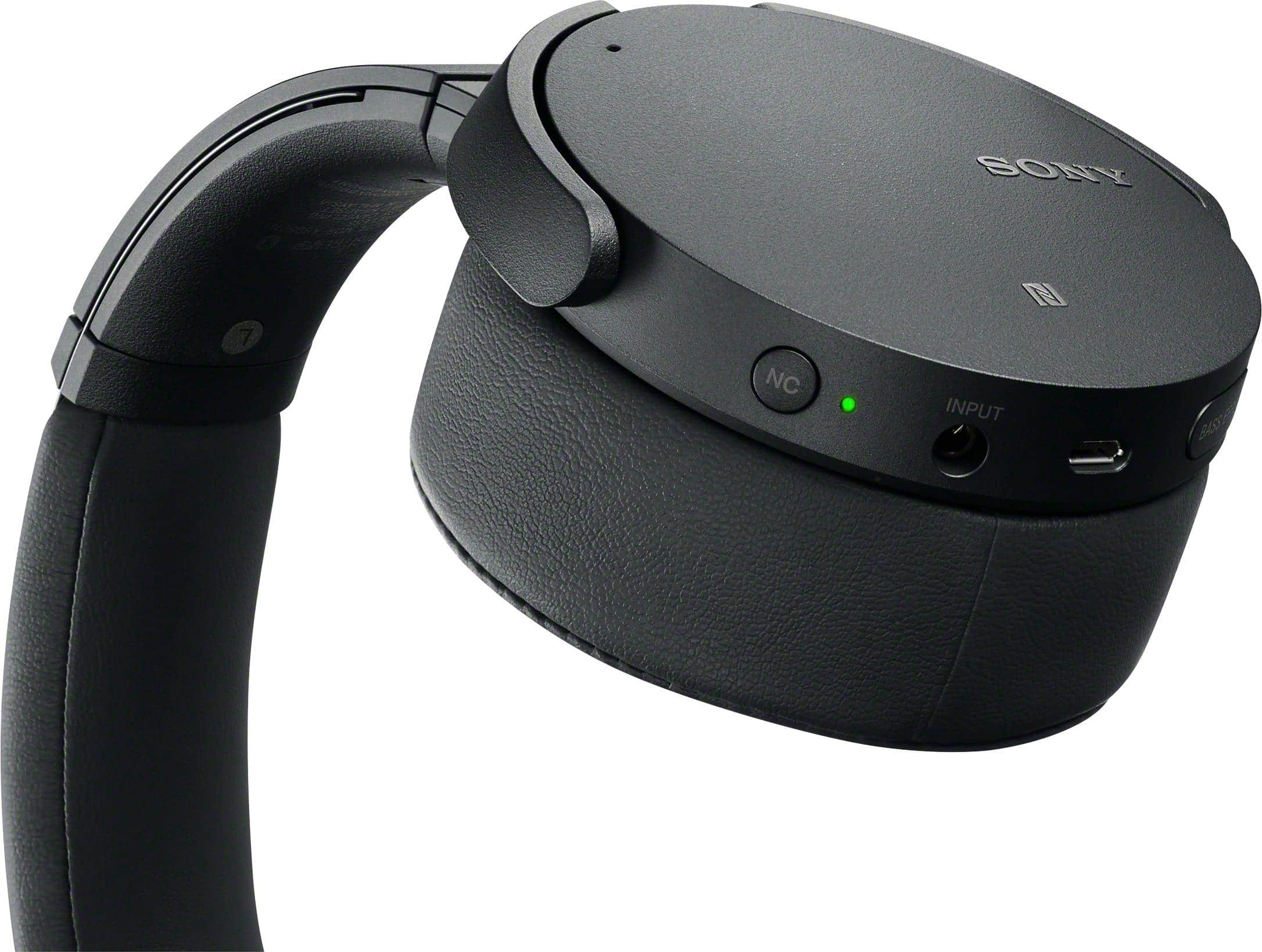 Alt View 13. Sony - XB950N1 Extra Bass Wireless Noise Cancelling Over-the-Ear Headphones - Black.