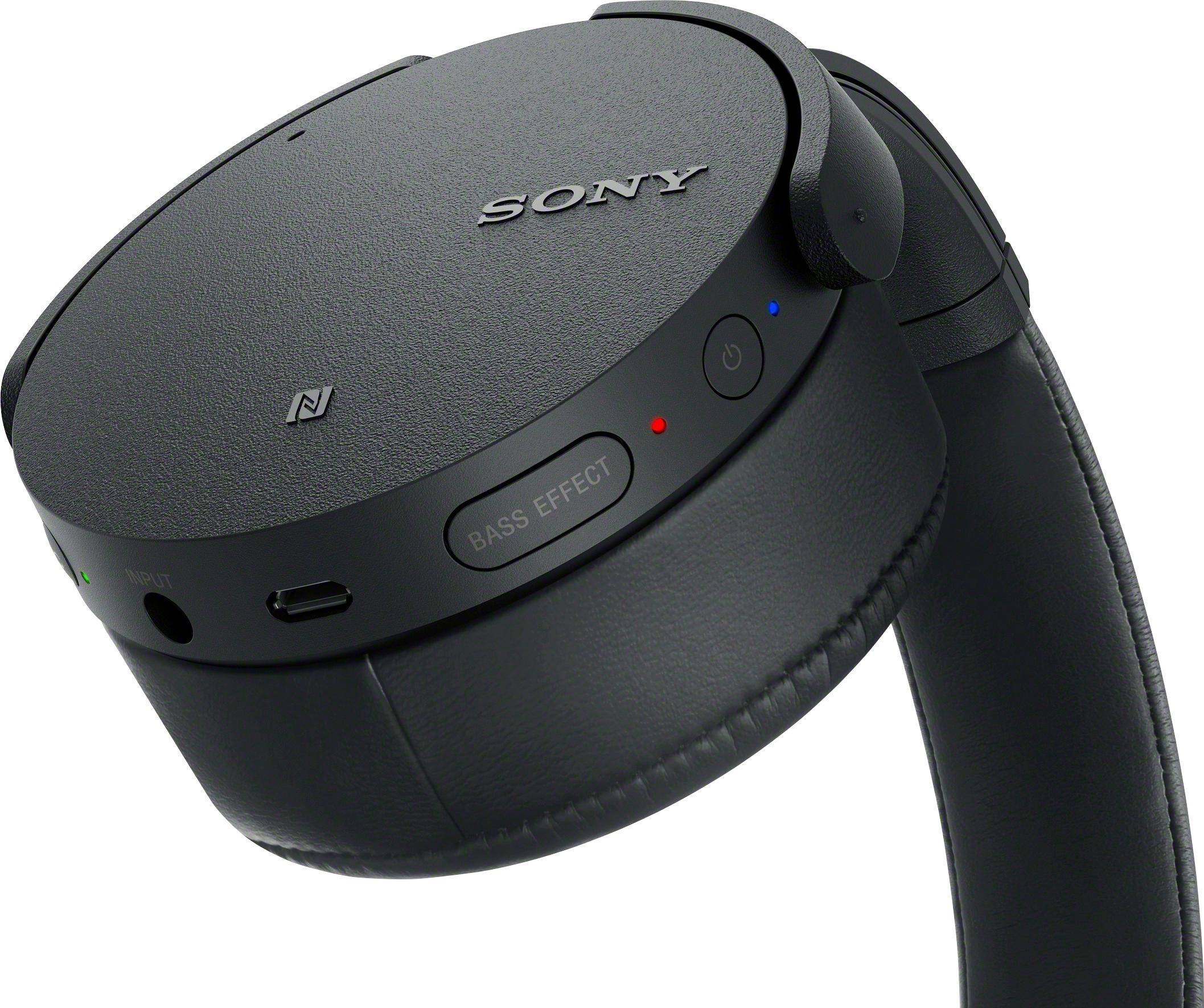 Alt View 14. Sony - XB950N1 Extra Bass Wireless Noise Cancelling Over-the-Ear Headphones - Black.