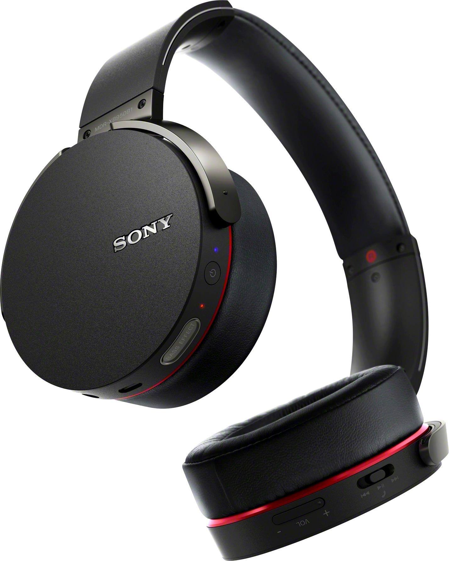 Alt View 11. Sony - XB950B1 Extra Bass Wireless Over-the-Ear Headphones - Black.