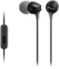 Sony - EX14AP Wired Earbud Headphones - Black