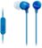 Front Zoom. Sony - EX14AP Wired Earbud Headphones - Blue.