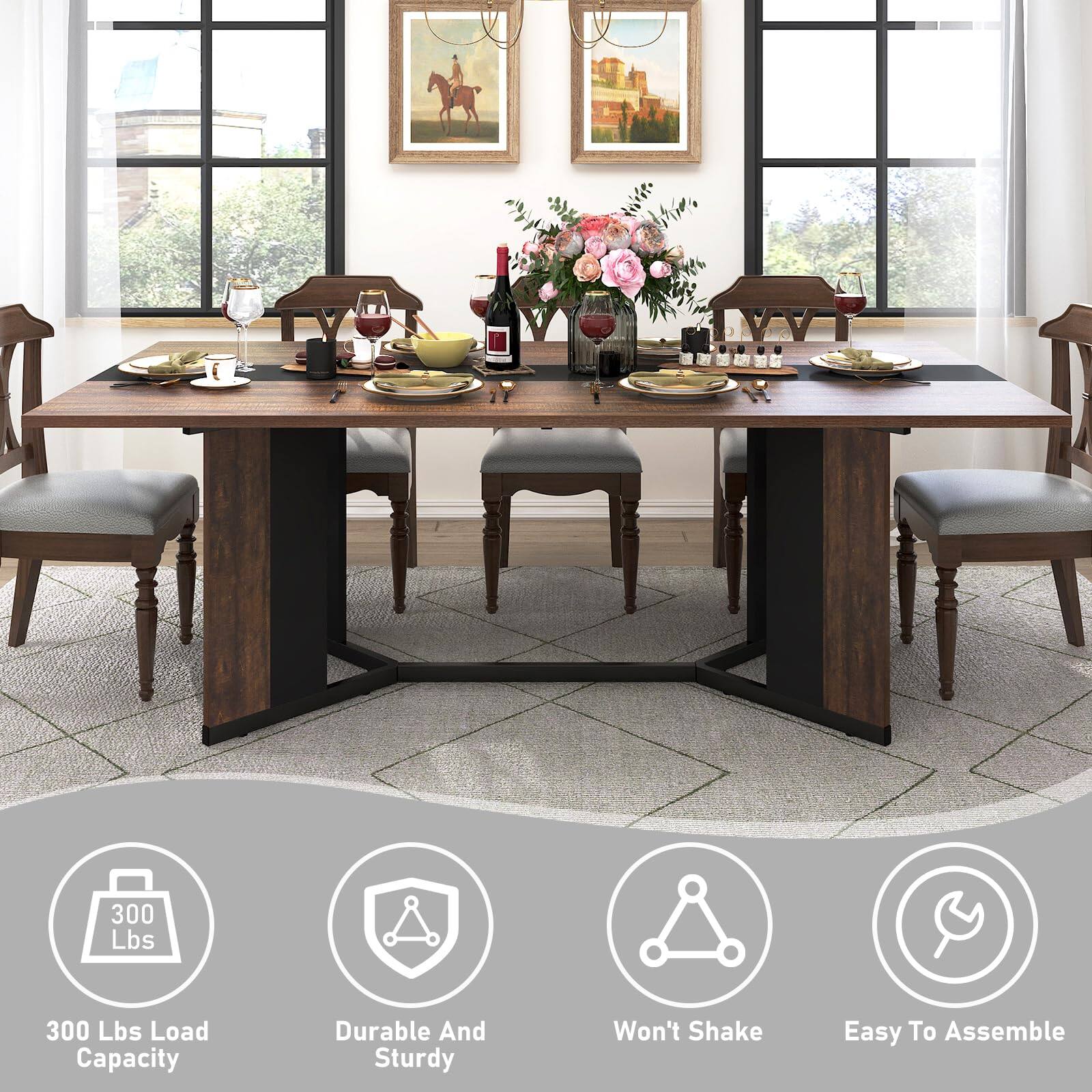 300 Lbs Load Capacity  
Durable And Sturdy  
Won't Shake  
Easy To Assemble